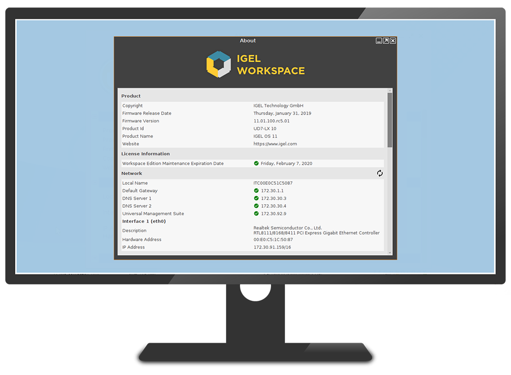 IGEL Universal Desktop Operating System for X86 Laptops ...