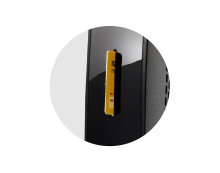 integrated smartcard reader