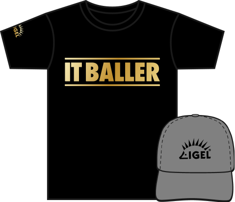 IT Baller t-shirt & hat