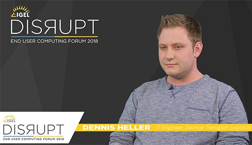DISRUPT EUC – Dennis Heller, Dachser