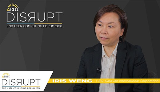 DISRUPT EUC – Iris Weng, DataVan
