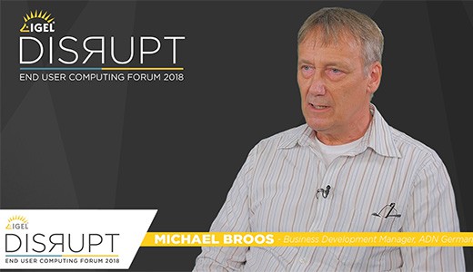 DISRUPT EUC – Michael Broos, ADN