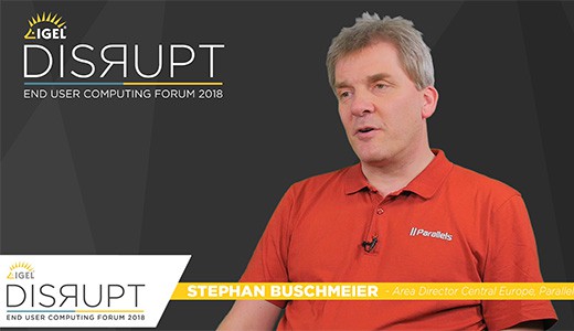 DISRUPT EUC – Stephan Buschmeier, Parallels