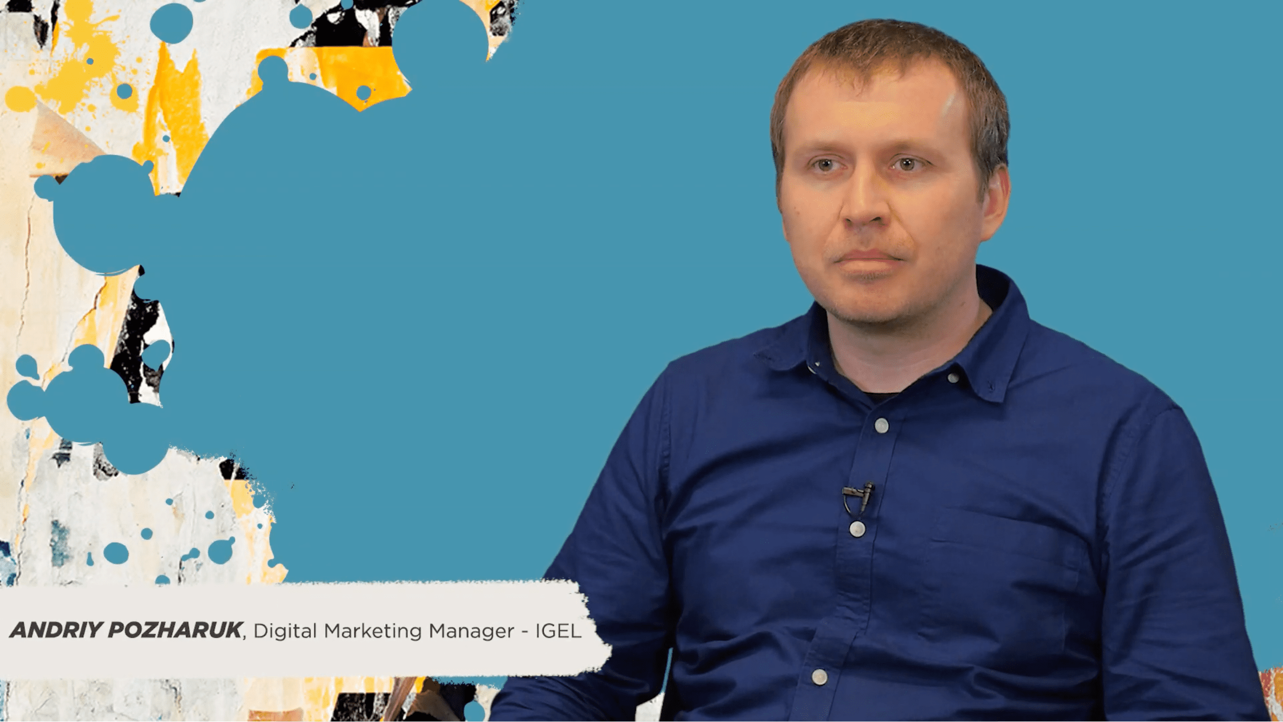 DISRUPT Munich 2019 | Andriy Pozharuk – Digital Marketing Manager, IGEL