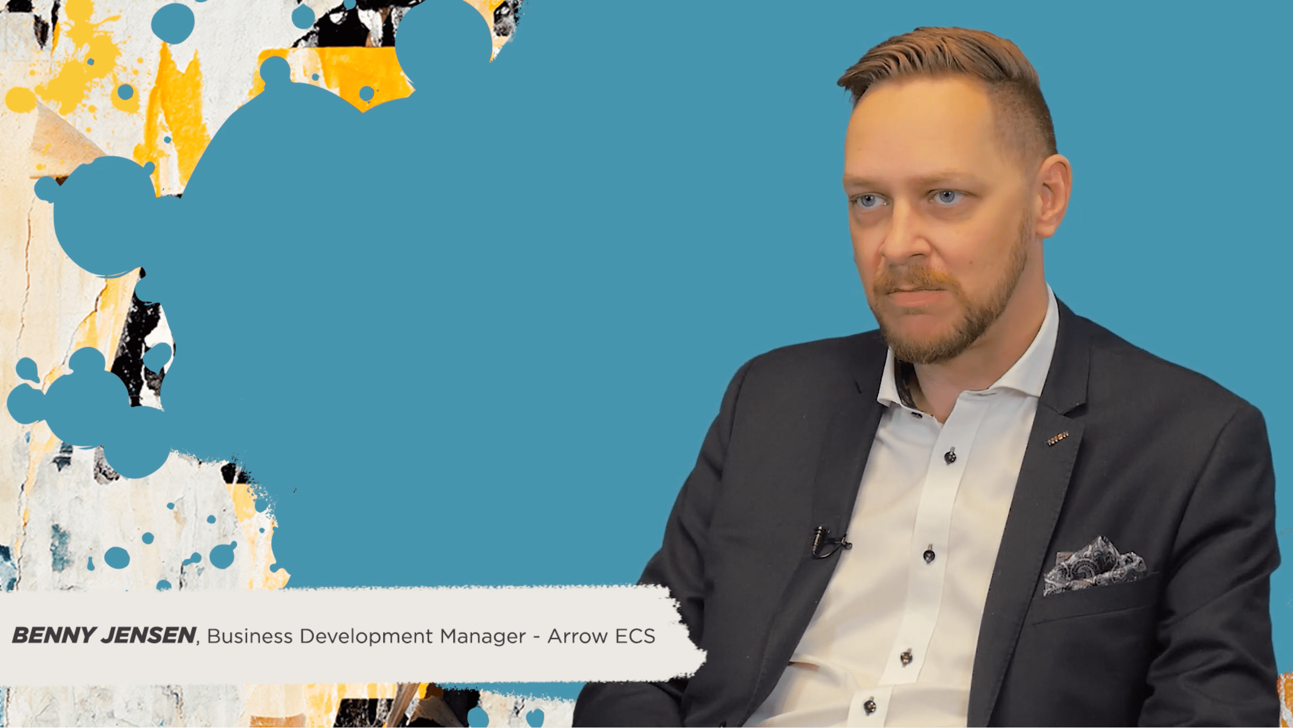 DISRUPT Munich 2019 | Benny Jensen – Business Development Manager, Arrow ECS