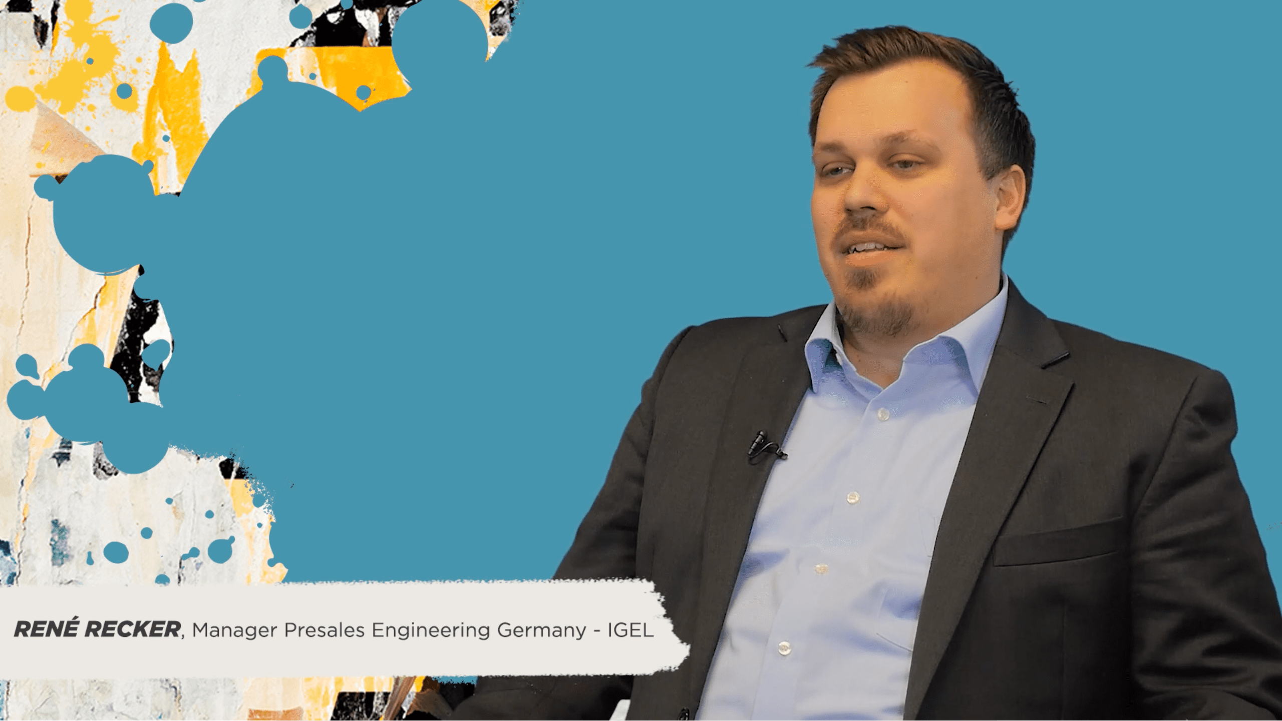 DISRUPT Munich 2019 | René Recker – Manager Presales Engineering Germany, IGEL
