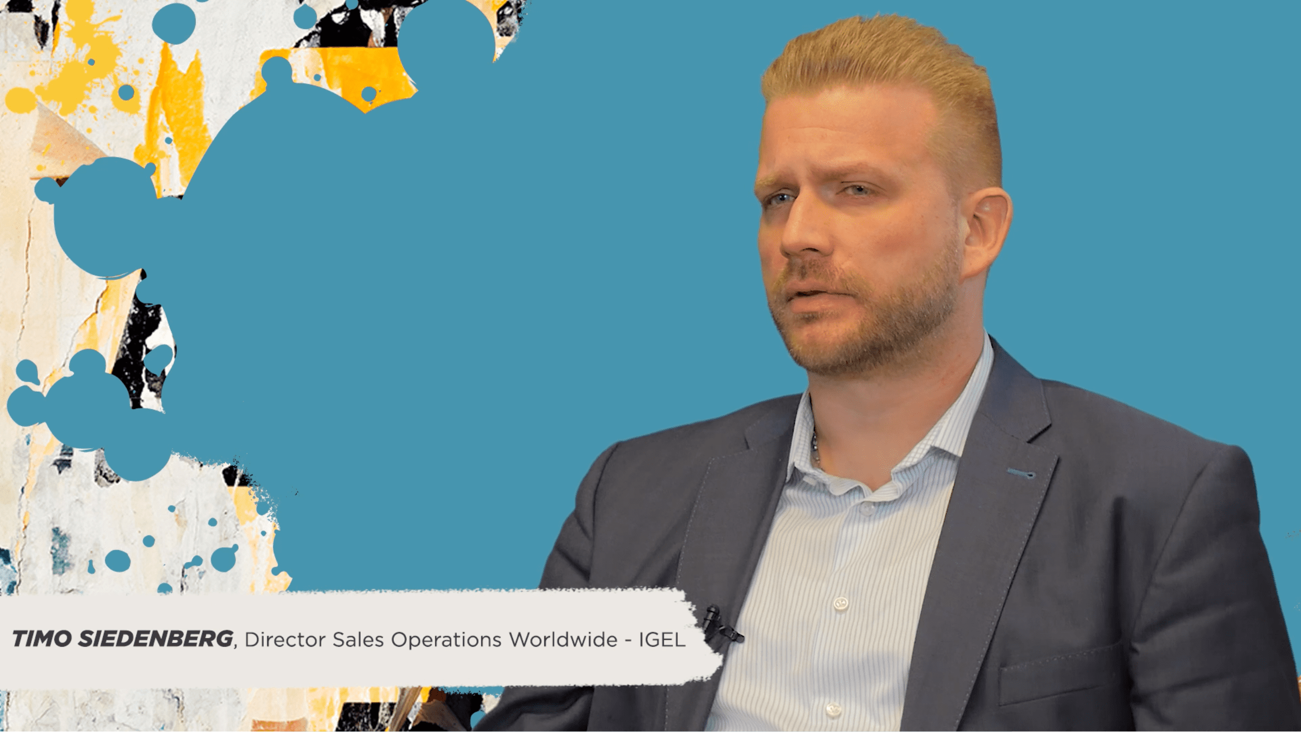 DISRUPT Munich 2019 | Timo Siedenber – Director Sales Operations Worldwide, IGEL