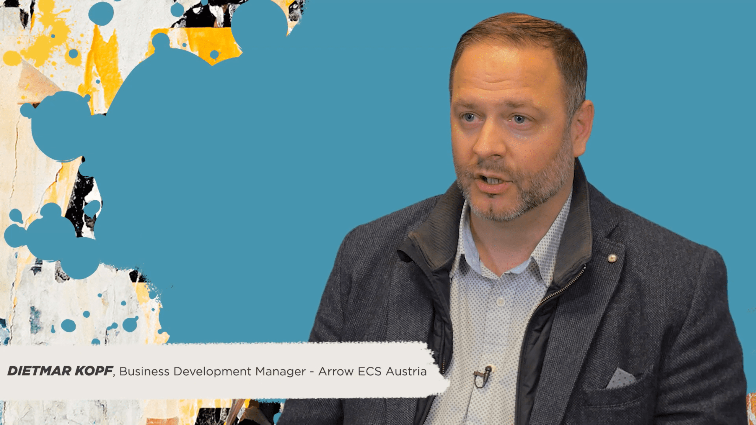 DISRUPT Munich 2019 | Dietmer Kopf, Business Development Manager, Arrow ECS