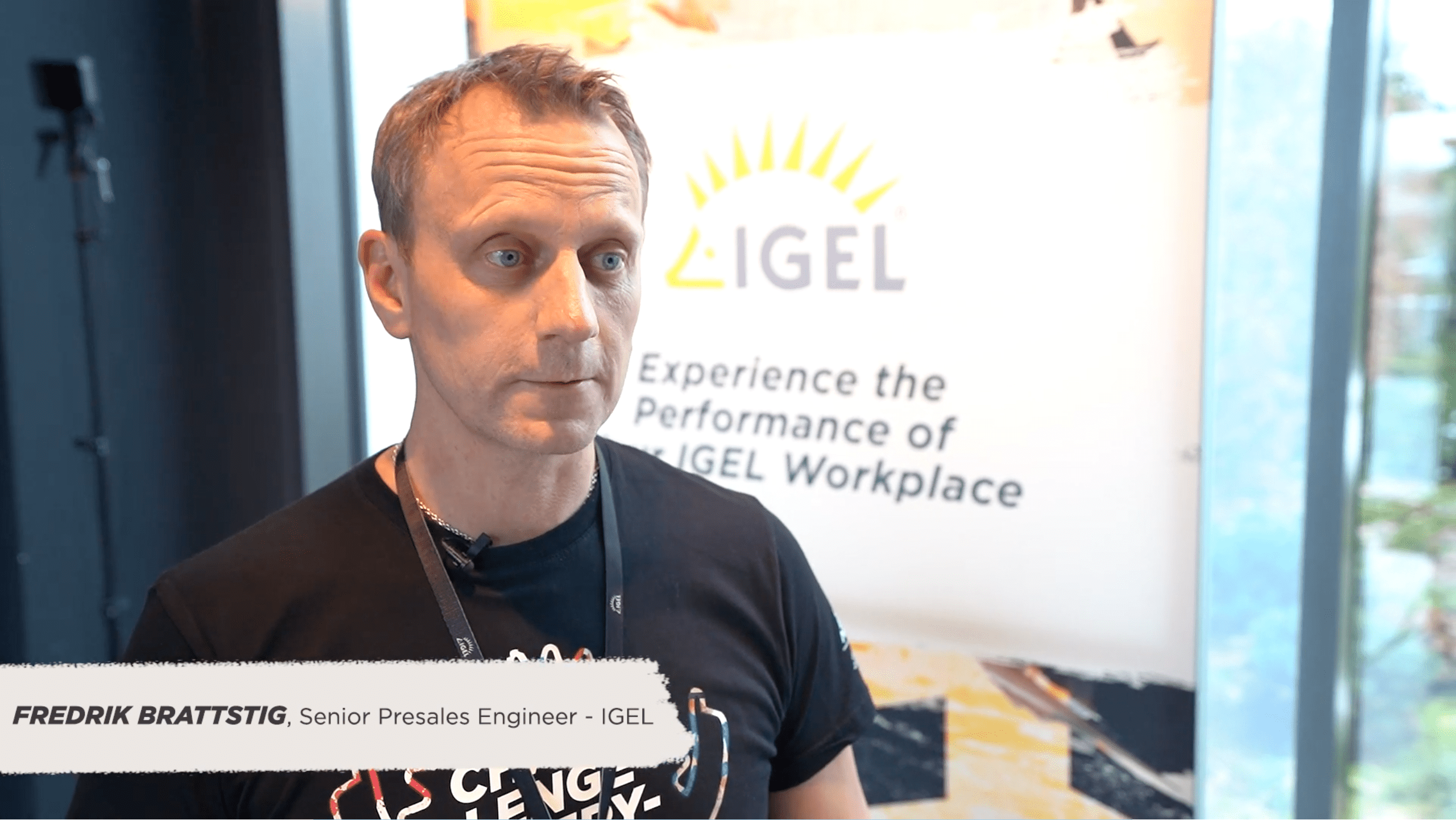 DISRUPT Munich 2019 | Fredrik Brattstig – Senior Presales Engineer, IGEL