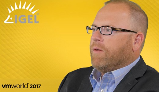 Eric Jans, IGEL Chanel Development Manager at VMworld
