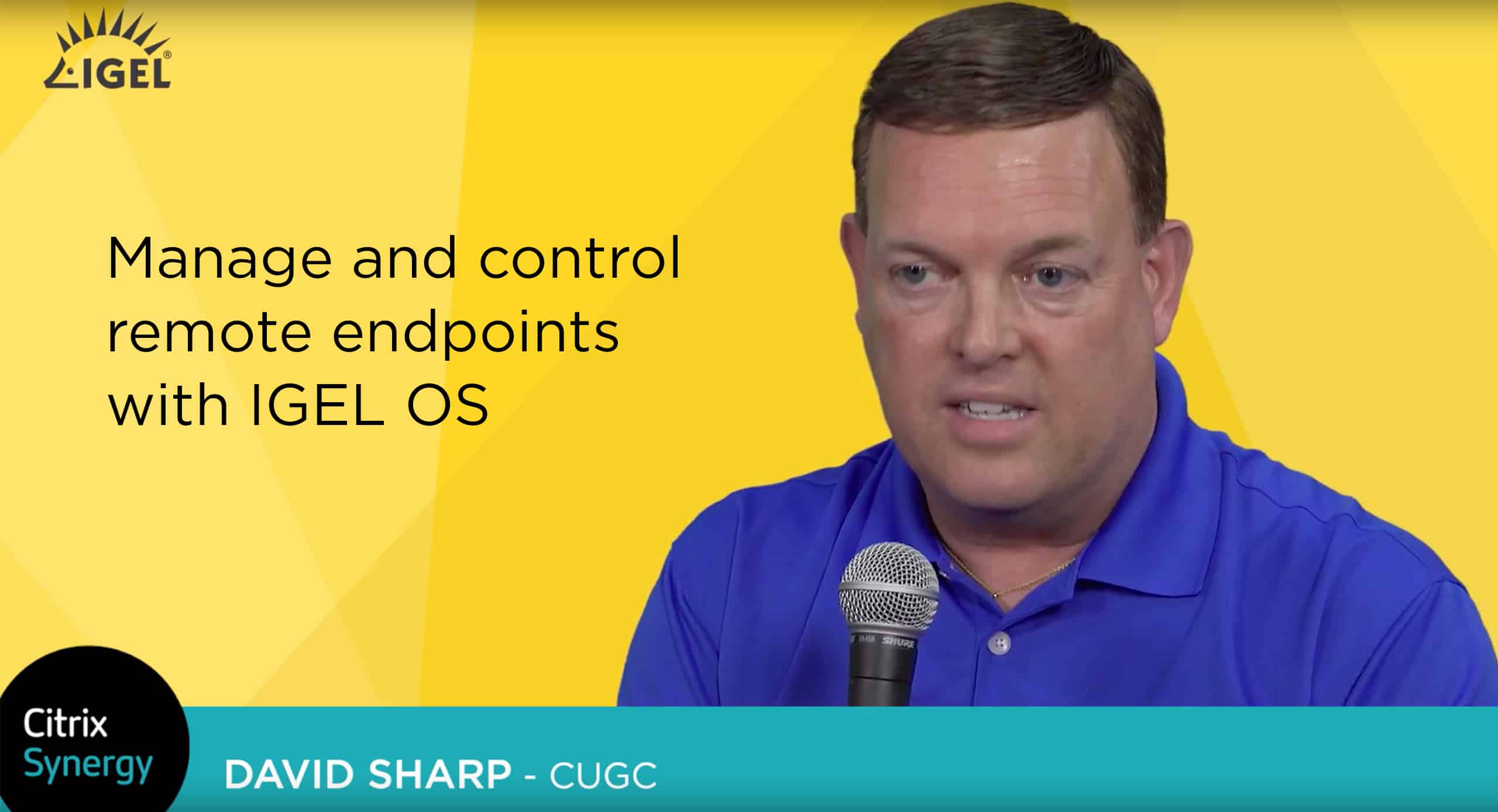 Manage and control remote endpoints with IGEL OS