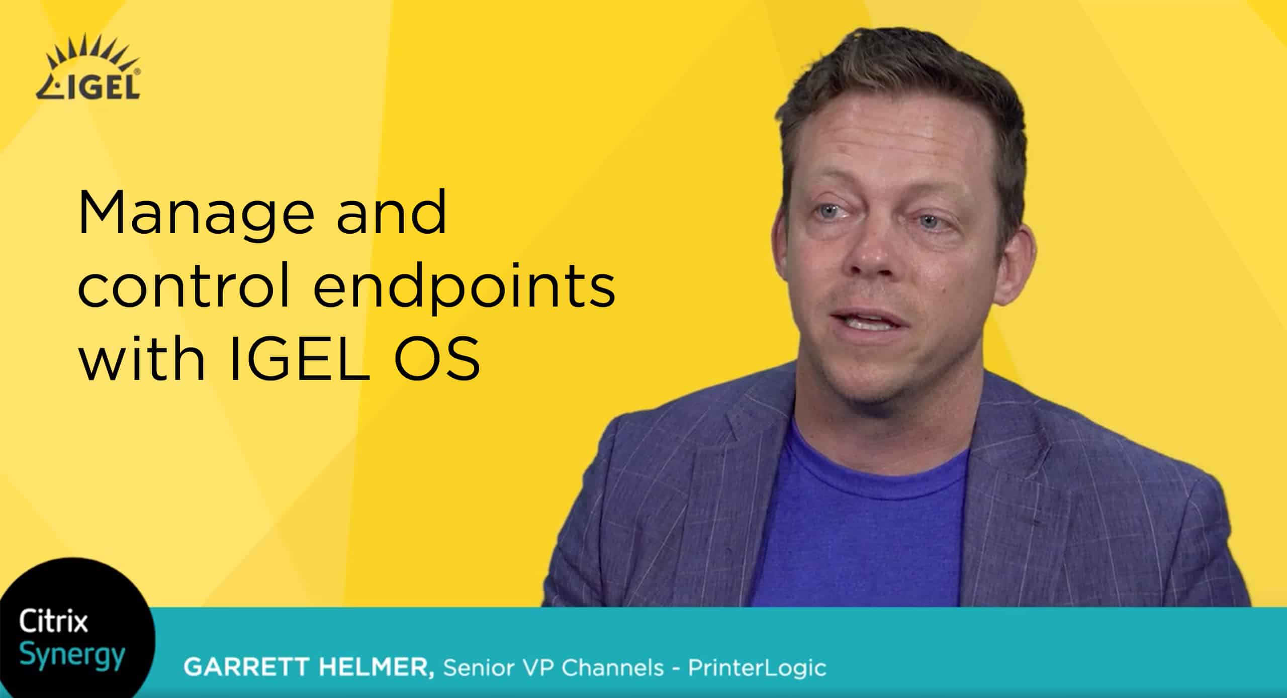 Manage and control endpoints with IGEL OS