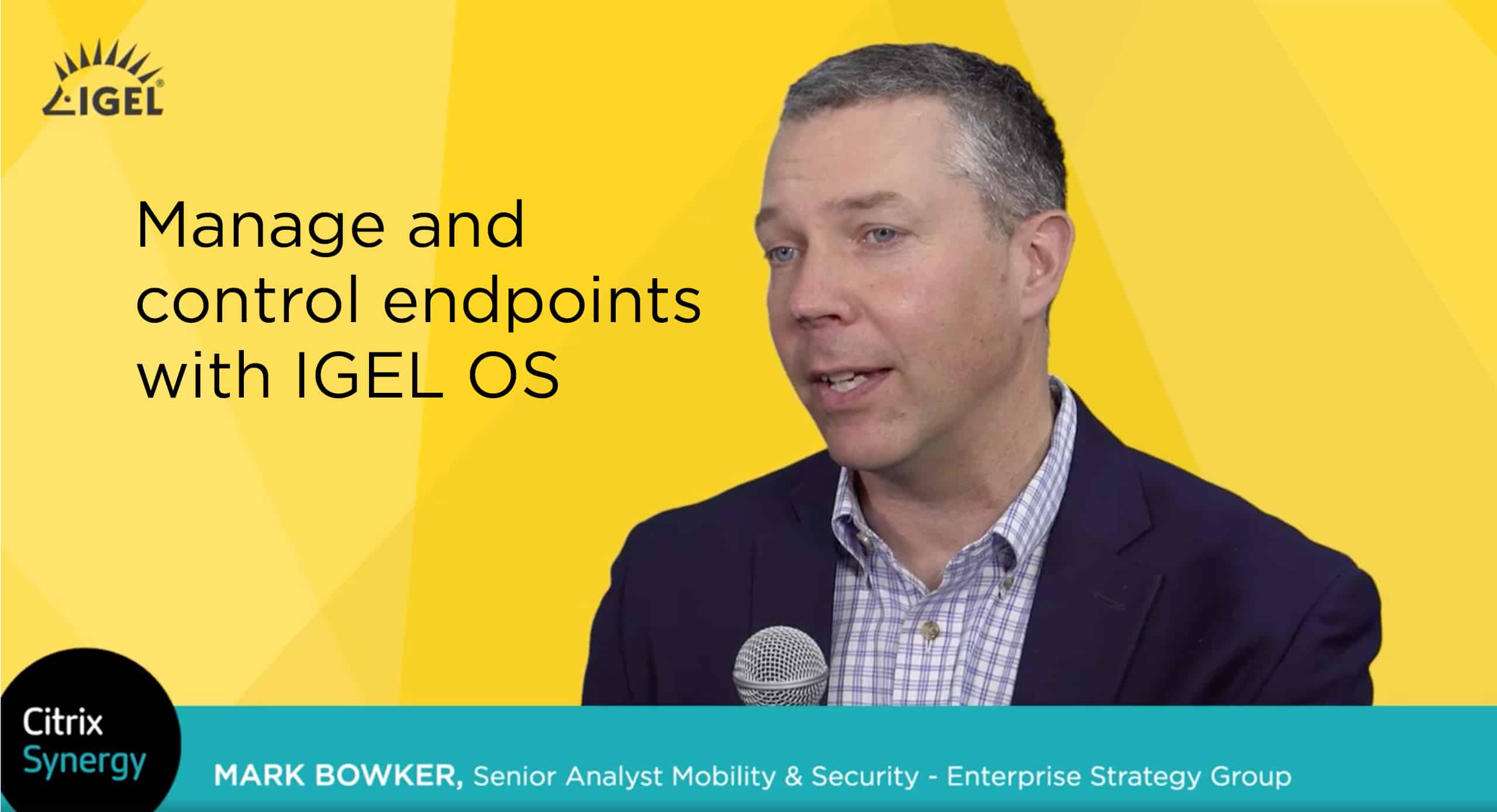 Manage and control endpoints with IGEL OS