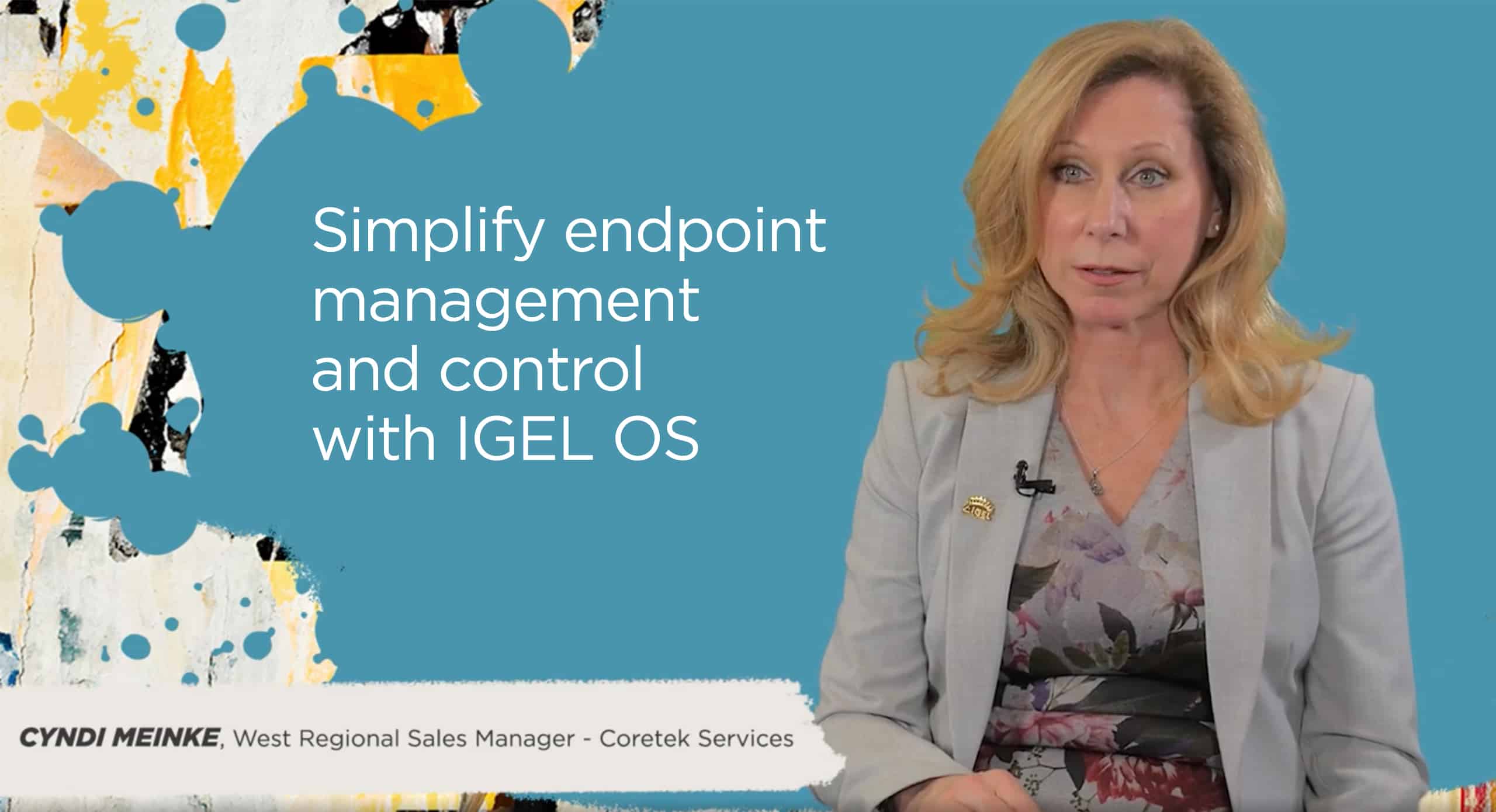 Simplify endpoint management and control with IGEL OS