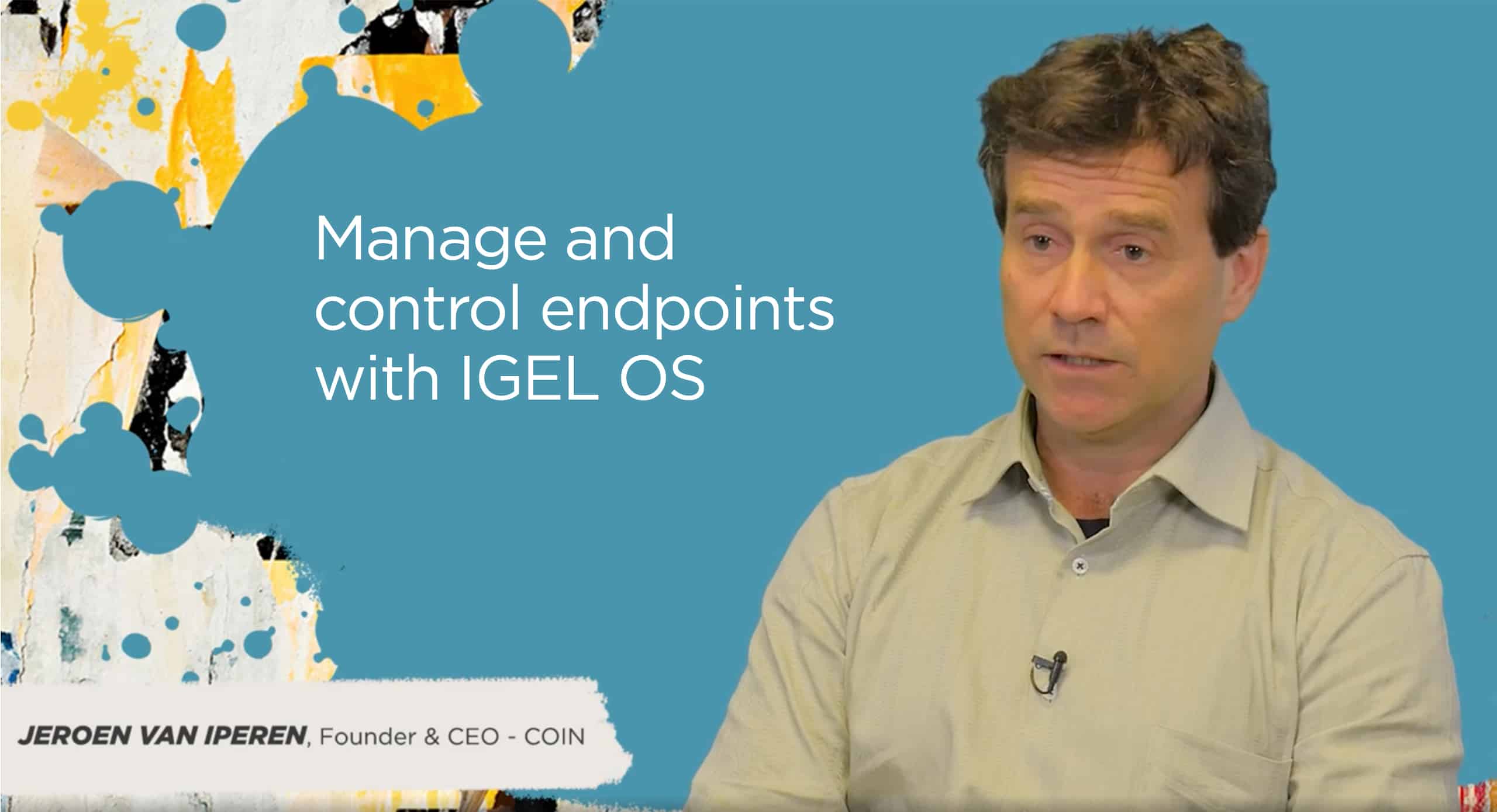 Manage and control endpoints with IGEL OS