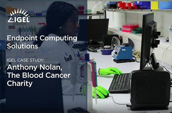 Endpoint Computing Solutions – Anthony Nolan, the Blood Cancer Charity