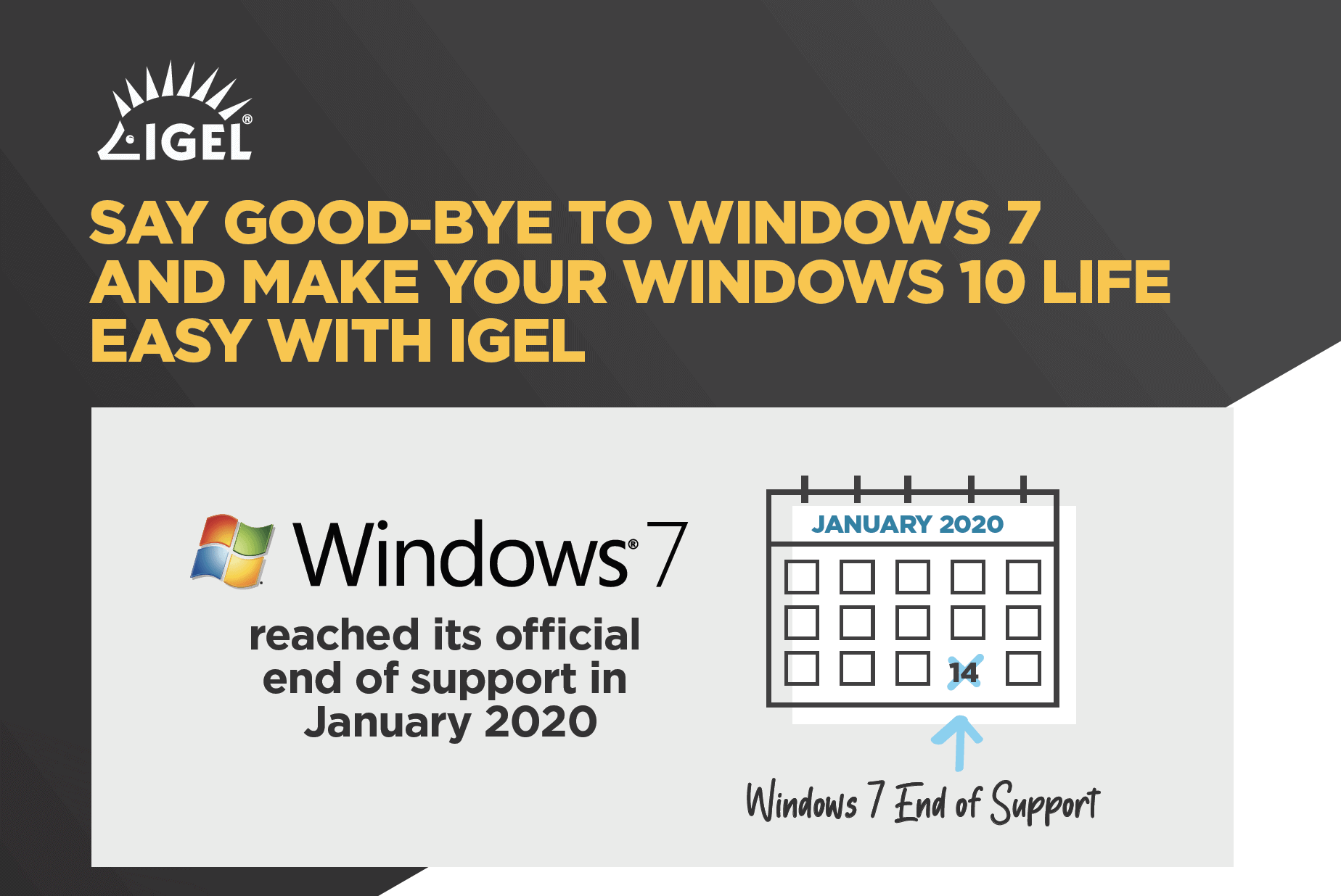 Say Good-bye to Windows 7 and Make Your Windows 10 Life Easy with IGEL
