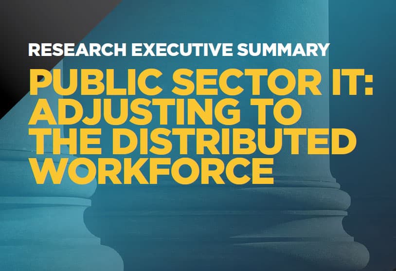 Public Sector IT: Adjusting to the Distributed Workforce