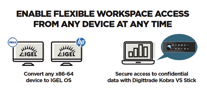 IT Security and Flexibility? No Problem with IGEL OS and the Kobra VS Stick