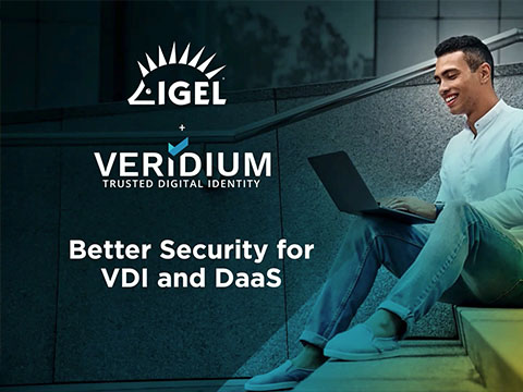 Veridium and IGEL Security for VDI/DaaS