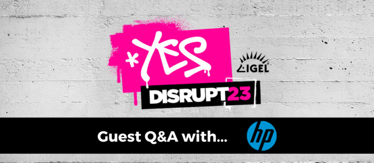 DISRUPT23 Sponsor Q&A Interview: HP