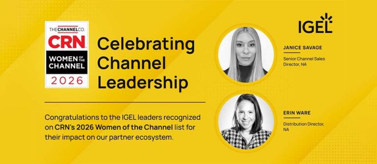 Recognition That Reflects Momentum: IGEL Women Leaders Honored by CRN